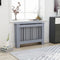 vidaXL Radiatorombouw 2 st 172 cm MDF wit