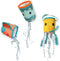 SES - Tiny Talents - Montessori Badspeelgoed - Badbekers neopreen - 3 verschillende maten - supersterk materiaal - baby speelgoed