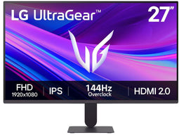 LG UltraGear 27G411A-B - 27 inch Full HD Gaming Monitor - IPS - 144Hz - 5ms