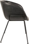 Zuiver Feston Eetkamerstoelen met armleuning Zwart - Set van 2