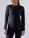 Craft Baselayer Set - Thermoset Dames - Aansluitend - Black/Granite