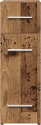 vidaXL - Apothekerskast - Oud - Hout - 20x45,5x60 - cm - Bewerkt - Hout