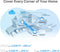 TP-Link Deco X50-PoE - Mesh WiFi - WiFi 6 - 3000 Mbps - 3-pack