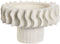 Middenstuk Home ESPRIT Wit Golven Modern 22 x 22 x 14 cm