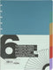 Atoma tabbladen, voor A4 schriften, uit PP, set van 6 stuks, geassorteerde kleuren