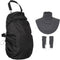 Hoppediz Fc-ant - Fleecehoes 3-in-1 - Universele draaghoes met regenhoes - Grijs