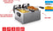 Fritel FR 1355 - Dubbele Friteuse - 2 x 3 Liter - Inox