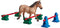 Schleich Farm World - Pony Slalom - Speelfigurenset - Kinderspeelgoed voor Jongens en Meisjes - 3 tot 8 jaar - 42483