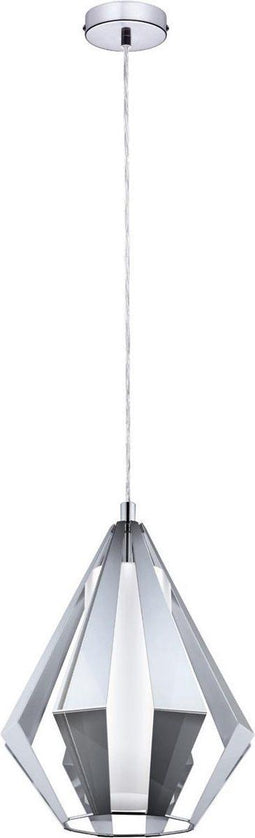 EGLO Taroca - Hanglamp - Ø290mm - Chroom - Wit Gelakt