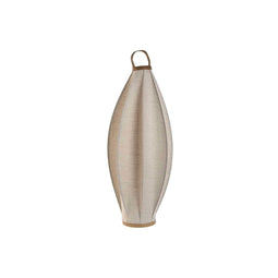 Home ESPRIT - Vloerlamp - Handgemaakt Metaal Touw 38 x 38 x 100 cm - Bruin