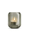 Eva Solo Light Acorn Tea light Holder Stone Set of 2 - Brown / Glass