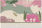 Sigel designonderlegger - papier - Abstract Leaves - A2 - jaren 2023/2024/2025 - SI-HO309