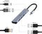 Gembird A-CM-COMBO5-03 - 5-in-1 Multi-Adapter - USB-C HDMI 4K 87W Power Delivery