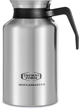 Moccamaster CDT Grand - Thermoskan 1.8 L - RVS met mengdop en transportdop - Zilver