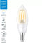 WiZ Filament C35 E14 - Slimme lamp - Instelbaar wit licht (1x)