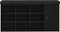 vidaXL - Opbergbank - Zwart - Eikenhout - 100x30x48 - cm - Geengineerd - Hout
