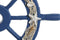 Wanddecoratie Home ESPRIT Marineblauw Roer Mediterrane 40,5 x 3 x 40,5 cm