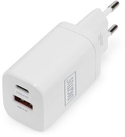 Digitus DA-10062 - USB-oplader 30 W - 1x USB-A 1x USB-C - Wit