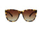 IKKI PORTE 99-2 Dames Zonnebril - Handgemaakt - Plantaardig Acetaat - Gepolariseerd - Transparant Licht turtle