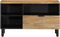 vidaXL - Tv-meubel - 80x33x46 - cm - massief - mangohout - bruin