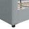 vidaXL - Slaapbank - 80x200 - cm - stof - lichtgrijs