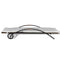 vidaXL - Ligbed - met - kussen - en - wieltjes - poly - rattan - bruin