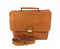 BURKELY Scott Briefcase 2 - Laptoptas 15 inch - 2 A4 document vakken - Cognac