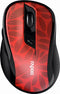 Rapoo M500 - Draadloze muis - MultiMode 1600 DPI - Rood