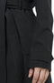 AGU Trench Coat Long - Regenjas Dames - Wind- en waterproof - Zwart - L
