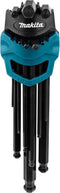 Makita B-65894 - Inbussleutelset 9-delig - Kogelkop voor schroeven onder hoek (9 stuks)