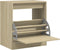 Schoenenkast 60x42x69 cm bewerkt hout sonoma eikenkleurig