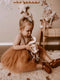 Mrs Ertha Rosie Jurk - Aanpasbare rug - Rusted - Maat 3 jaar