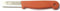 Solingen Safety Schilmesje - RVS Glad met Ronde Top - 15 cm - Oranje - 500 stuks