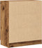 vidaXL - Dressoir - 60x30x70 - cm - bewerkt - hout - oud - houtkleurig