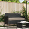 vidaXL - Ligbedkussen - Taupe - 100x40x8 - cm - Oxford - Stof