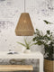 GOOD&MOJO Hanglamp Iguazu - Jute - Ø50cm - Scandinavisch,Bohemian - Hanglampen Eetkamer, Slaapkamer, Woonkamer