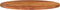 vidaXL - Tafelblad - ovaal - 80x40x2,5 - cm - massief - acaciahout