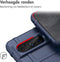 iMoshion Hoesje Geschikt voor Google Pixel 8 Pro Hoesje Siliconen - iMoshion Rugged Shield Backcover - Donkerblauw