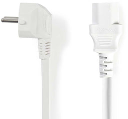 Nedis CEGP10000WT30 - Stroomverlengkabel 10 A - 300 cm - Wit