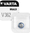 Varta SR721 SW/SR58/V362 - Knopcelbatterij - 21mAh - Zilver
