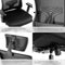 tectake® Phoibe - Ergonomische Bureaustoel - Verstelbare Hoofdsteun - Zwart