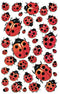 Avery AV-4400 Etiket 3 Vel Lieveheersbeestjes 10 Setjes met 3 Vel