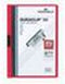 Klemmap Durable Duraclip A4 3mm 30 vellen rood