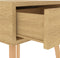vidaXL - Nachtkastjes - 2 - st - 40x40x56 - cm - bewerkt - hout - sonoma - eikenkleurig