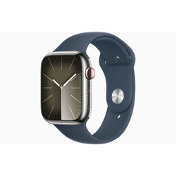 Apple Watch Series 9 - 45mm - Roestvrij staal - Zilver - GPS + Cellular