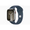 Apple Watch Series 9 - 45mm - Roestvrij staal - Zilver - GPS + Cellular