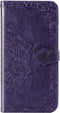 Hoesje Met Pasjeshouder Geschikt voor Xiaomi Redmi 9A - Mandala Bookcase - Paars