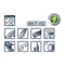Pica 4042 - Navulling markeerpotlood - Set van 10 - Groen