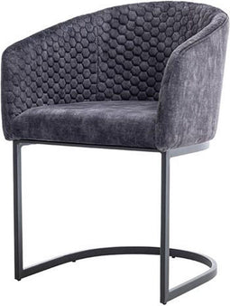 Tower living Pellaro armchair - fabric Adore 29 Dark grey