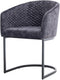 Tower living Pellaro armchair - fabric Adore 29 Dark grey